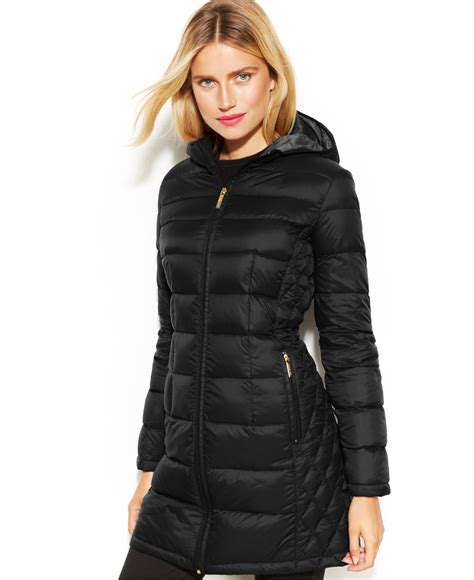 michael kors packable down jacket with vest|Michael Kors packable puffer jacket.